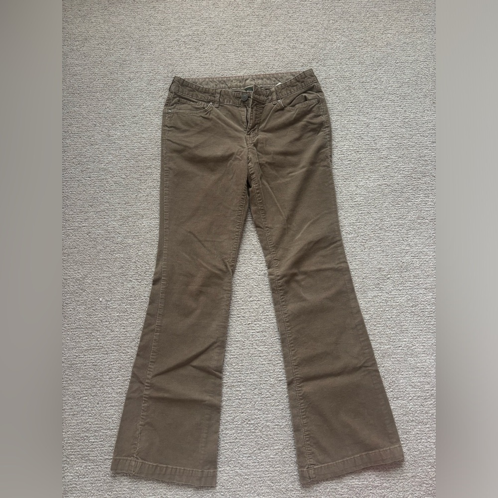 Eddie Bauer light brown Flared Pants